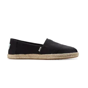 Alpargata Rope Woven Black - Espadrilles Damen