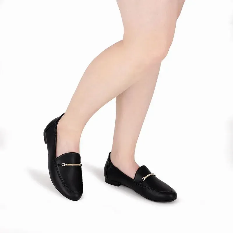Antonela Low Heel Ivory Loafers