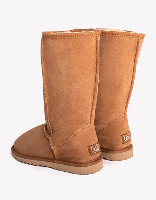 Australian Made Unisex Tall Classic Ugg Boots Australian Shepherd Water Resistant