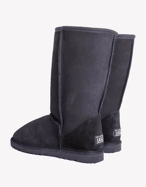 Australian Made Unisex Tall Classic Ugg Boots Australian Shepherd Water Resistant