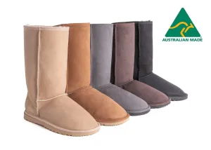 Australian Made Unisex Tall Classic Ugg Boots Australian Shepherd Water Resistant