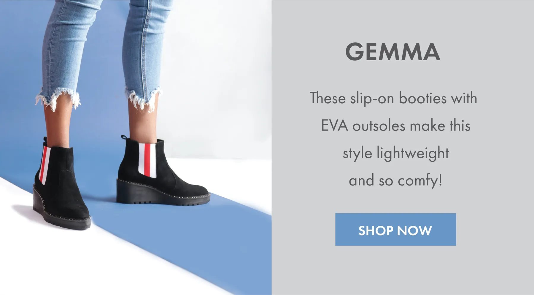 Cecelia New York Gemma Black Suede Almond Toe Pull On Ankle Wedge Fashion Boots