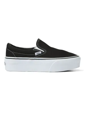 Classic Slip-On Stackform Black/True White Shoes