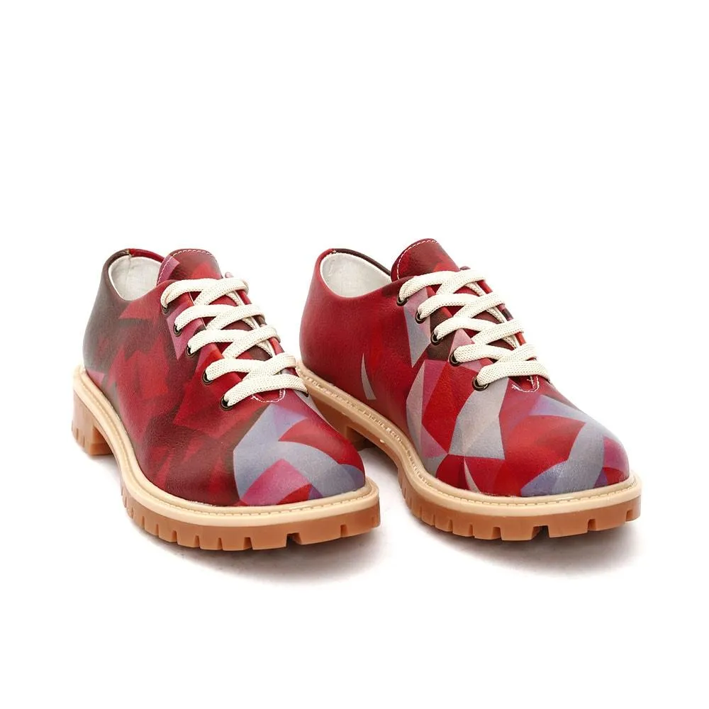 Colored Prismas Oxford Shoes TMK6512