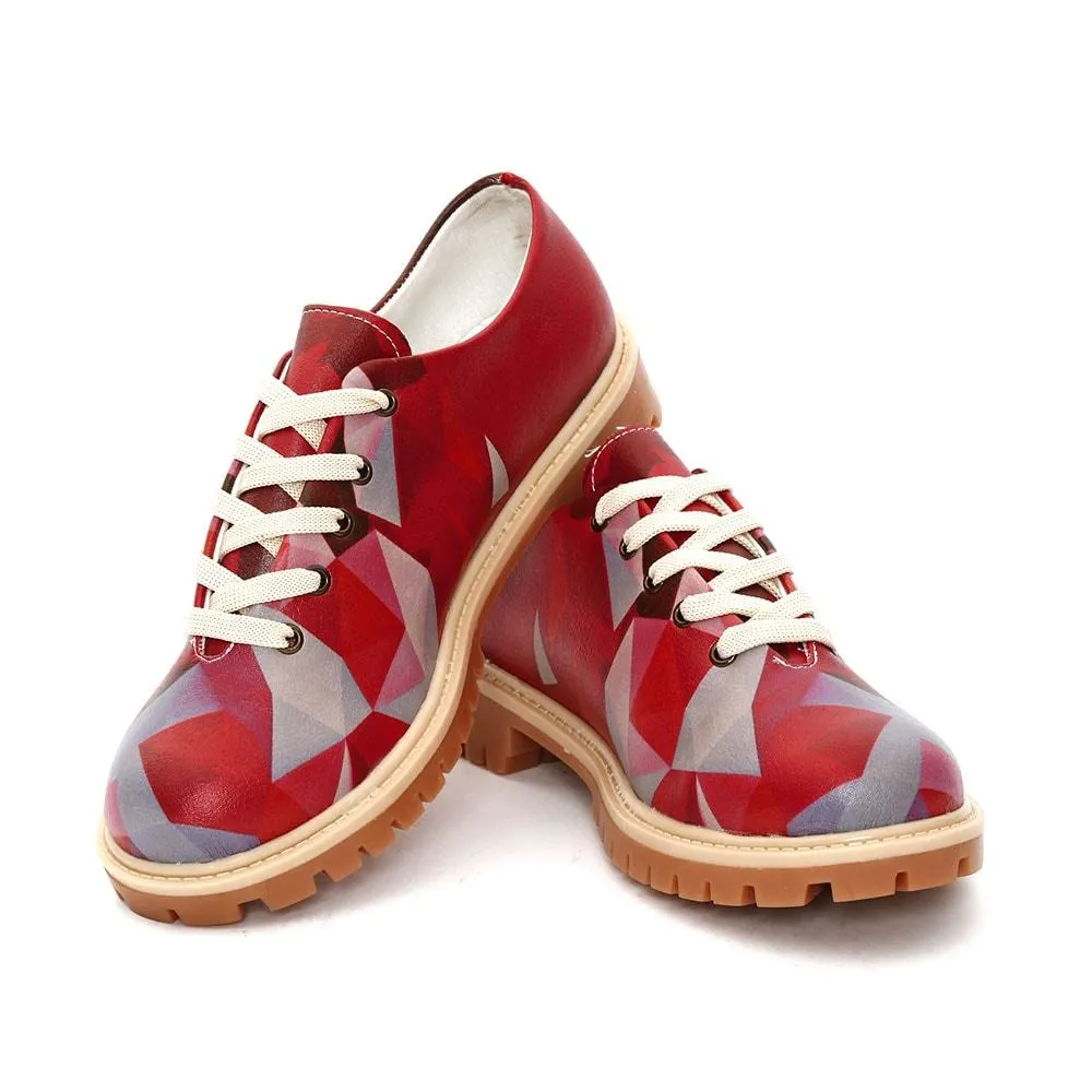 Colored Prismas Oxford Shoes TMK6512