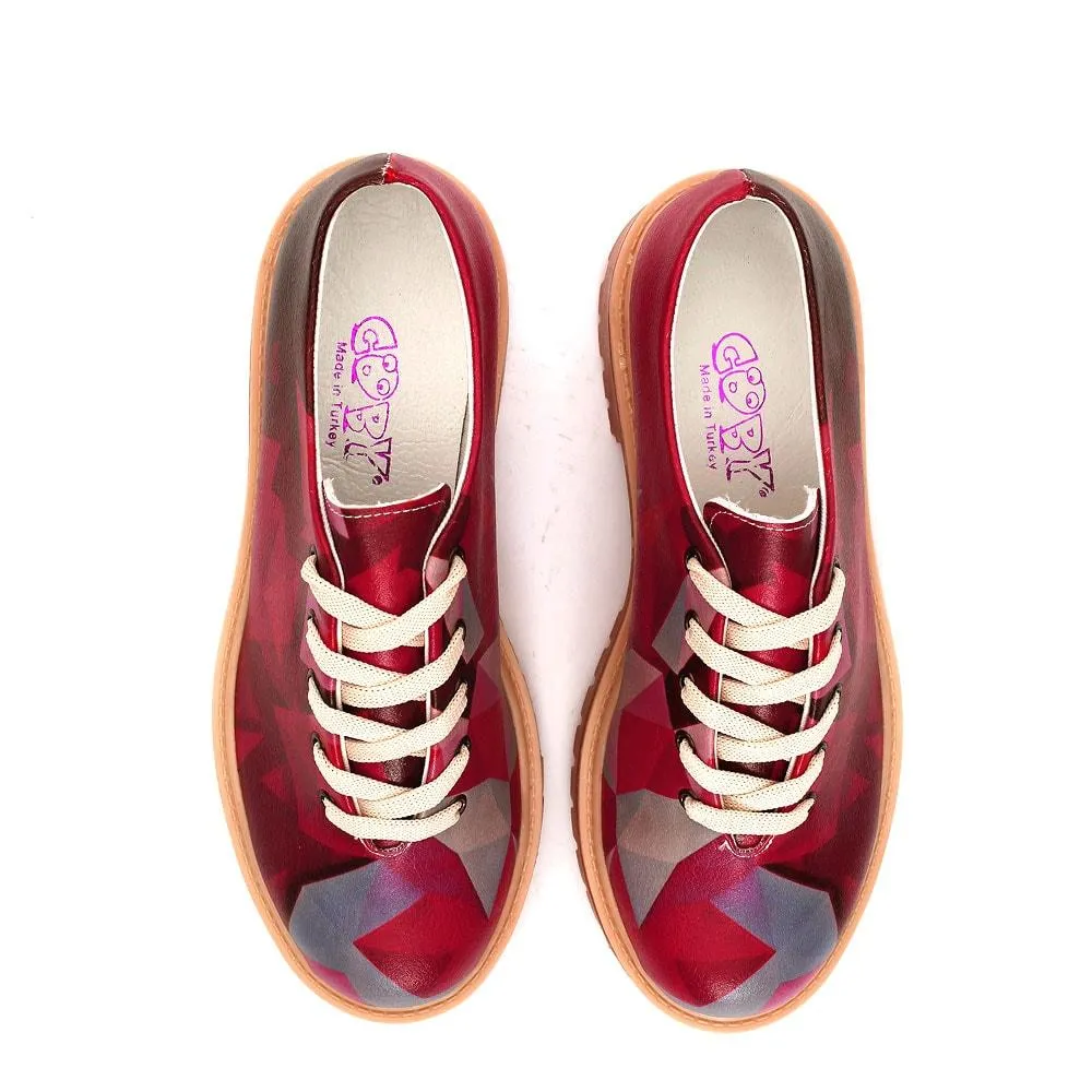 Colored Prismas Oxford Shoes TMK6512
