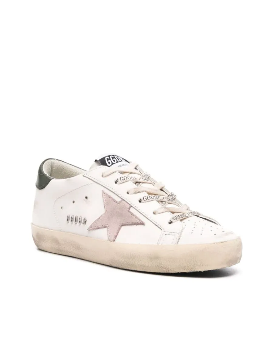 Distressed Finish Sneakers