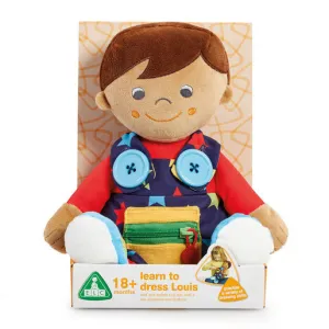 Early Learning Centre Learn To Dress Louis Soft Rag Doll