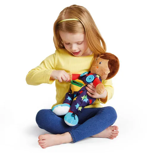 Early Learning Centre Learn To Dress Louis Soft Rag Doll