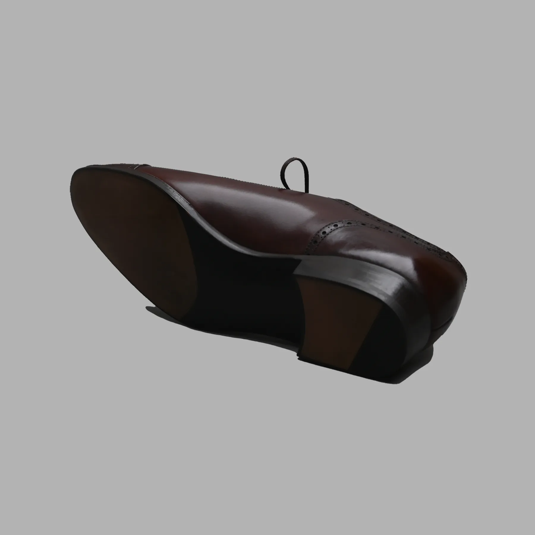 Erskine Hand Grade Adelaide Cap Toe Oxford in Dark Brown Vocalou Calf Leather