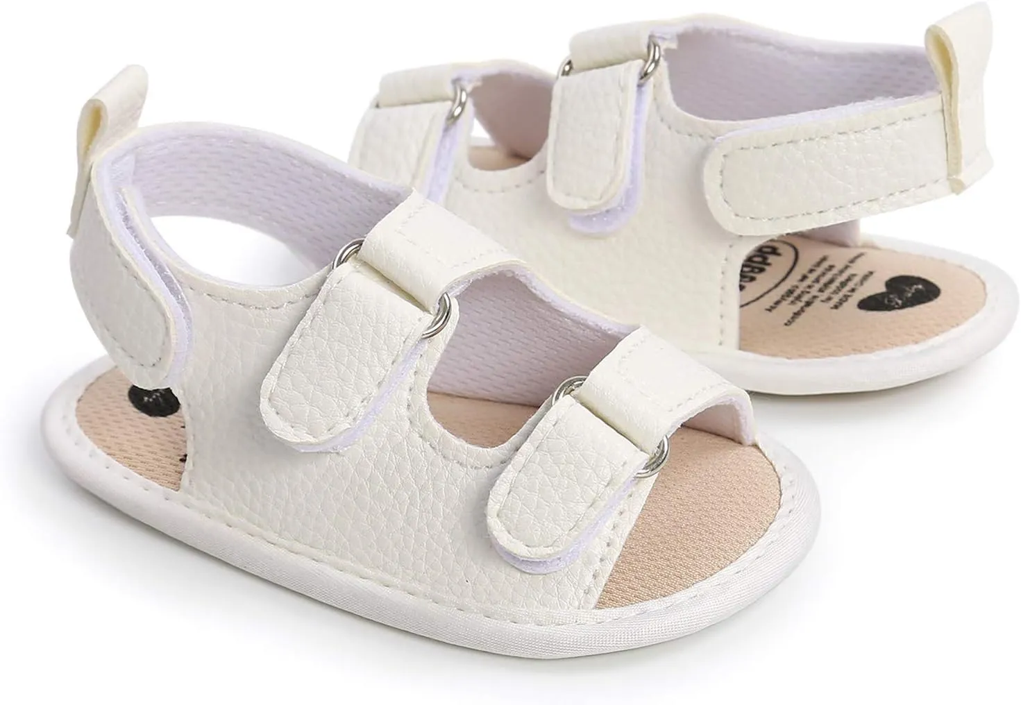 Infant Baby Boys Girls Sandals, Non-Slip Soft Sole Summer Toddler Walking Shoes, Lightweight Outdoor Flat Shoes