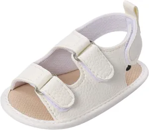 Infant Baby Boys Girls Sandals, Non-Slip Soft Sole Summer Toddler Walking Shoes, Lightweight Outdoor Flat Shoes