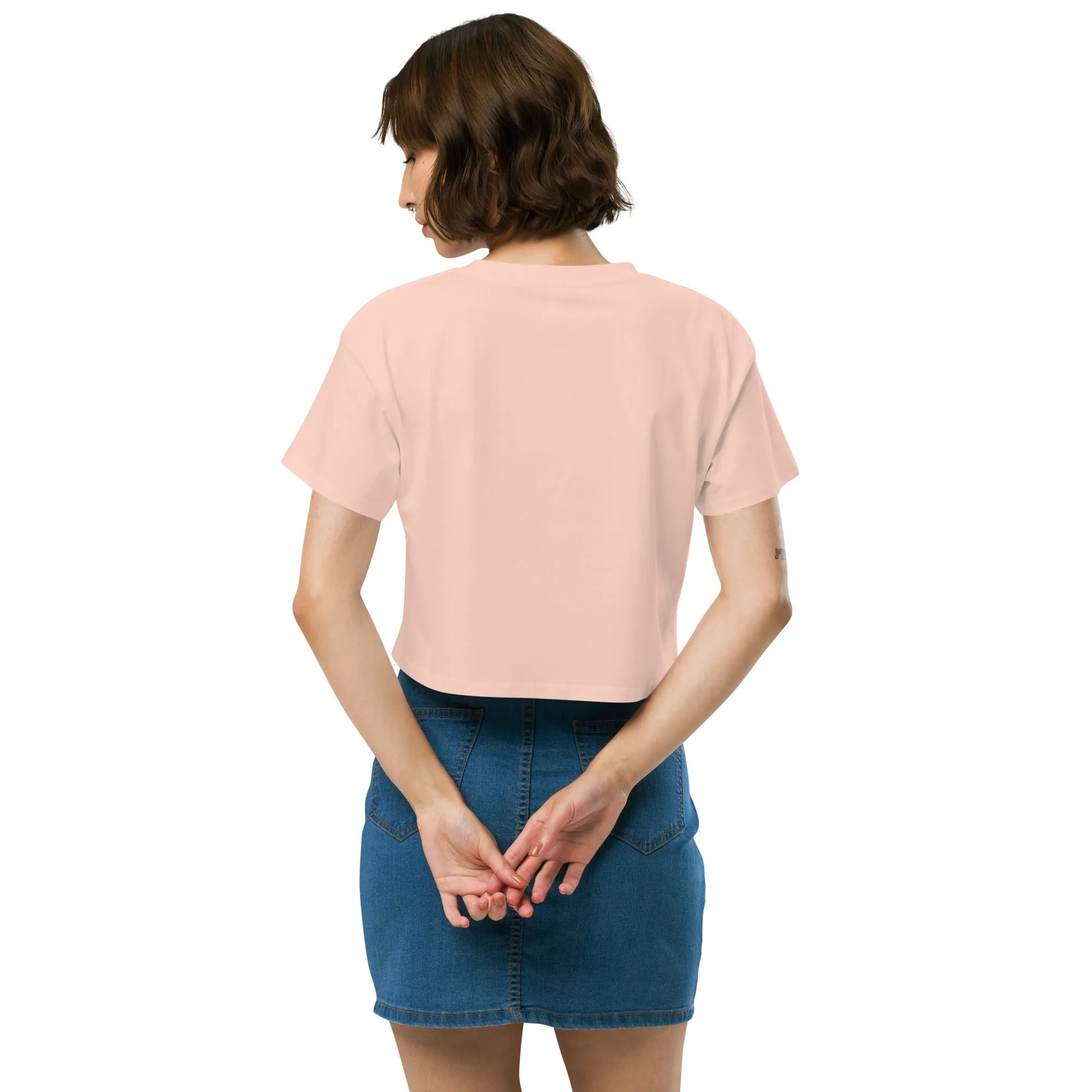 Johnny Xtreme (Skateboarding 3.0) Embroidered Women’s Crop Top