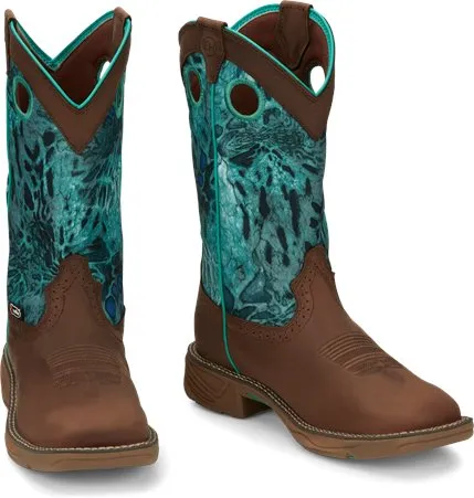 Justin Ladies Rush Stampede Work Boots Style SE4355