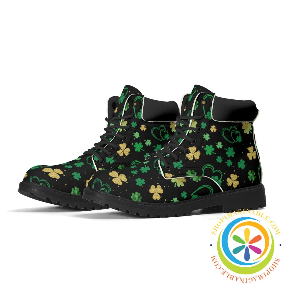 Magical Four Leaf Clover Women's Boots