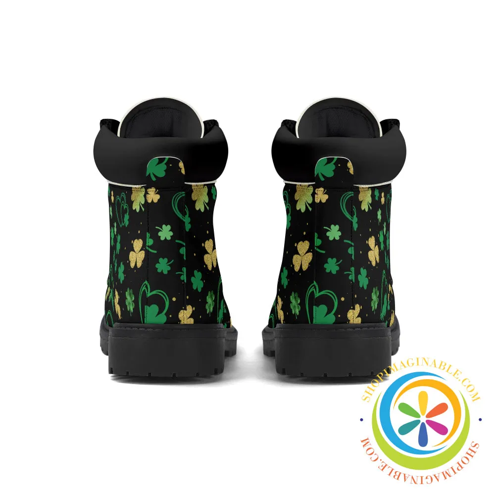 Magical Four Leaf Clover Women's Boots