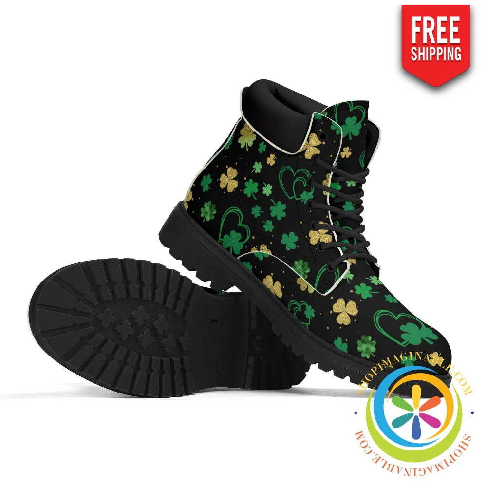 Magical Four Leaf Clover Women's Boots