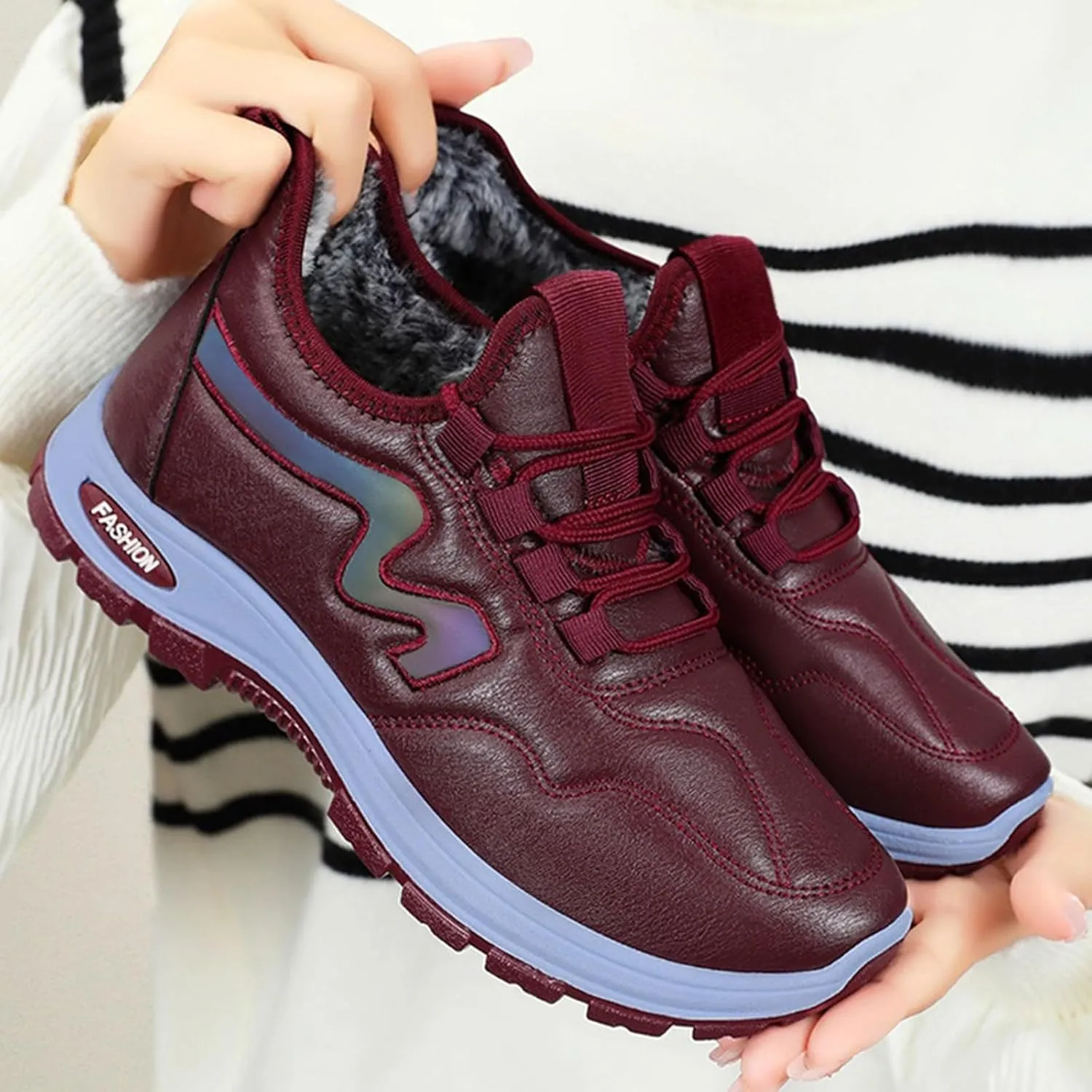 Mens Work Boots Slip On Hiking Sneakers Ankle Ladies Women Safety Shoes Winter Mid Waterproof Outdoor Botas Lightweight Hike Grounded Footwear