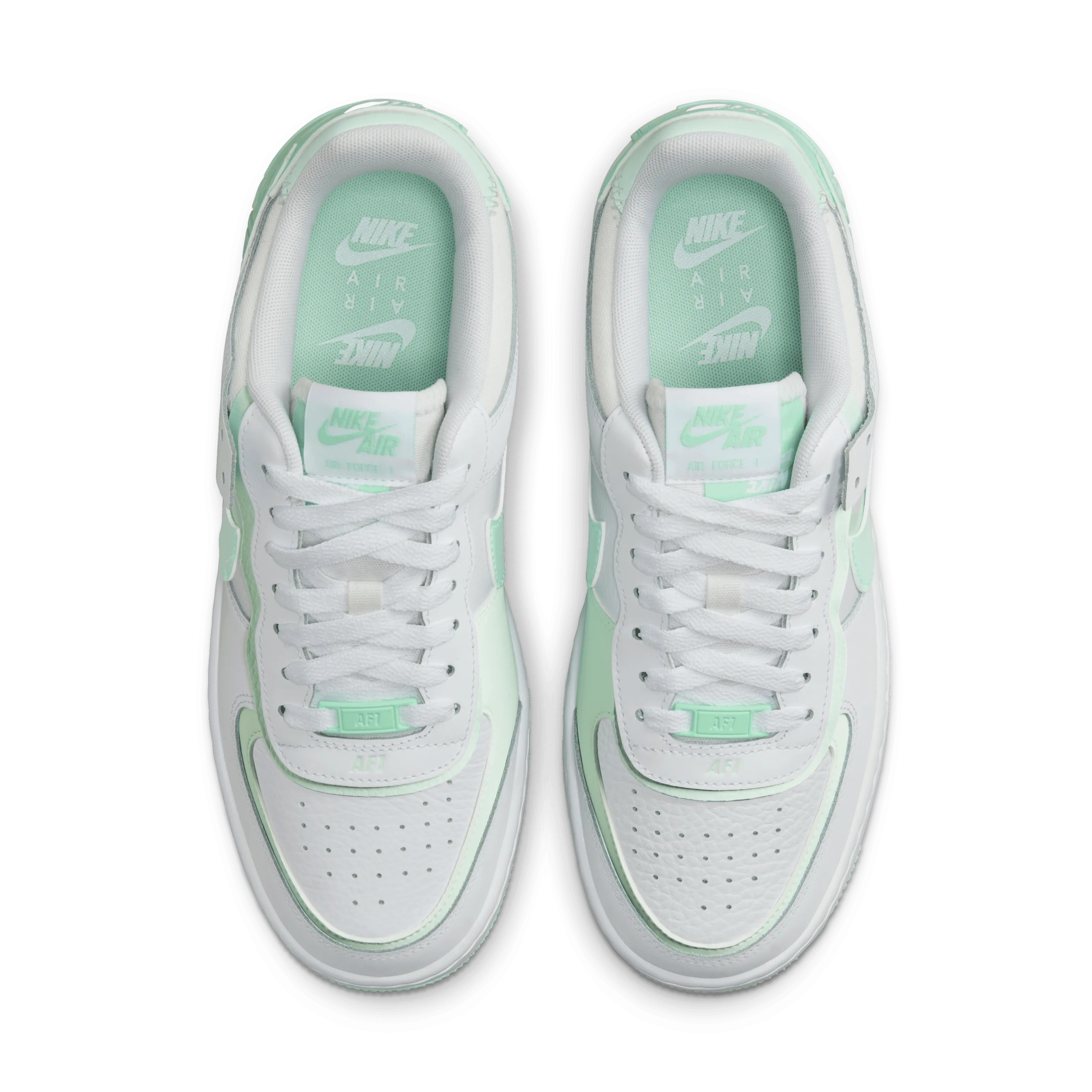 Nike - Women - AF1 Shadow - White/Mint Foam/Barely Green
