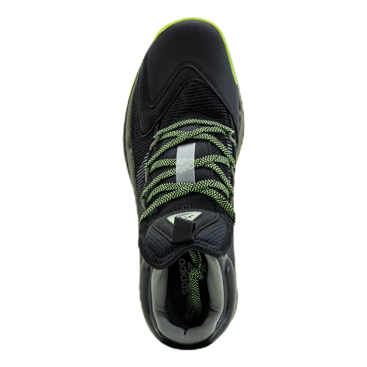 Pro Boost Mid Shoes Core Black / Cloud White / Legacy Green
