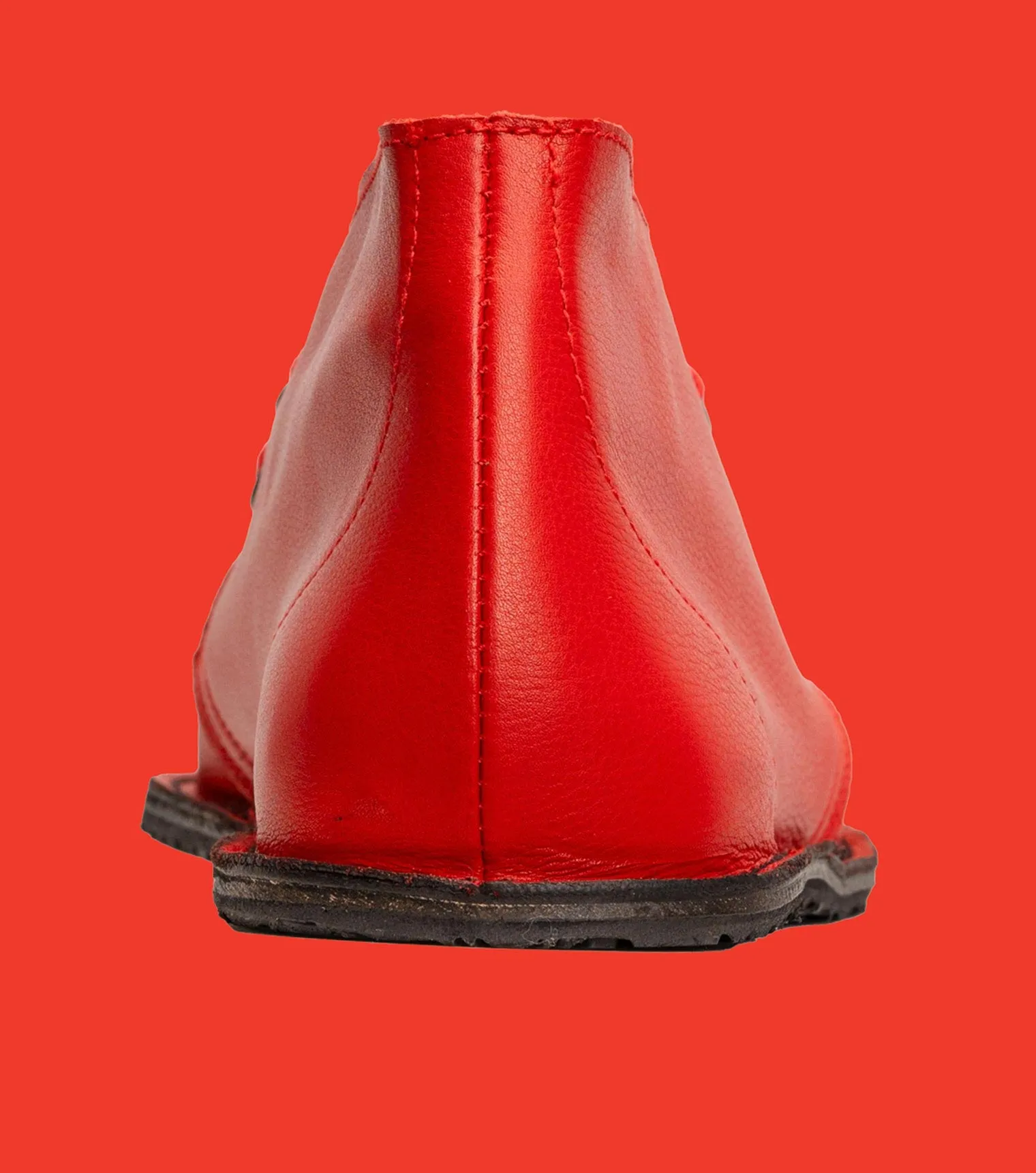 Red Barefoot Desert Boots | Barefoot Pals