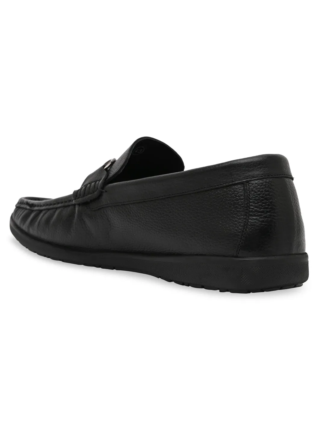 Regal Black Mens Casual Leather Loafers