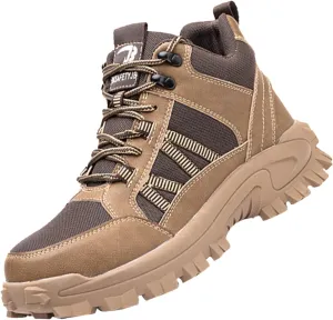 Safety Men's Touring Safety Shoes,for Walking, Hiking, Outdoor Exploitation, Construction, Industrial,