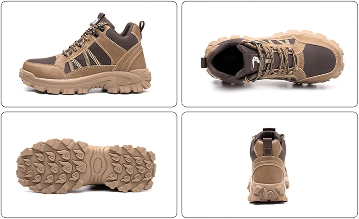 Safety Men's Touring Safety Shoes,for Walking, Hiking, Outdoor Exploitation, Construction, Industrial,