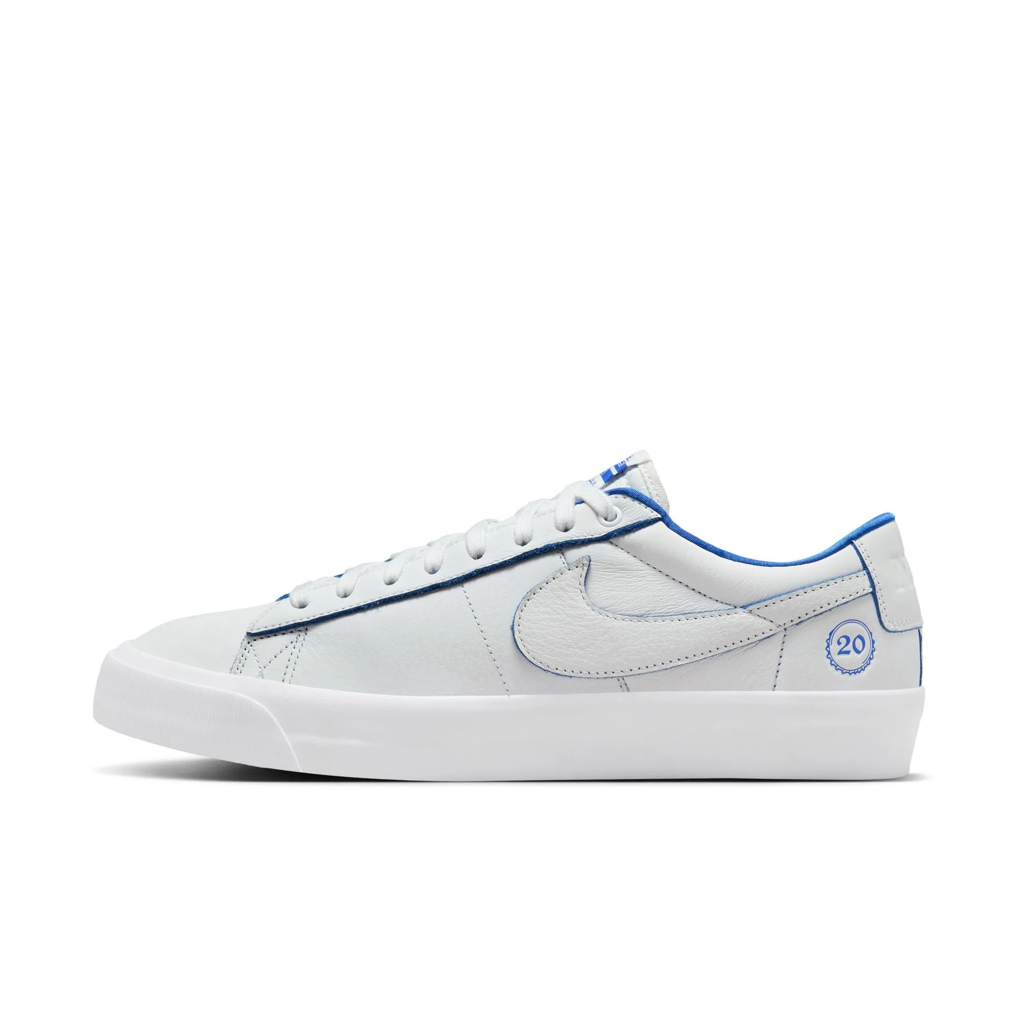 SB BLAZER LOW PRO GT PRM SUMMIT WHITE / GAME ROYAL