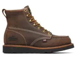 Thorogood Men's American Heritage 6" Waterproof Moc Toe Wedge Boot