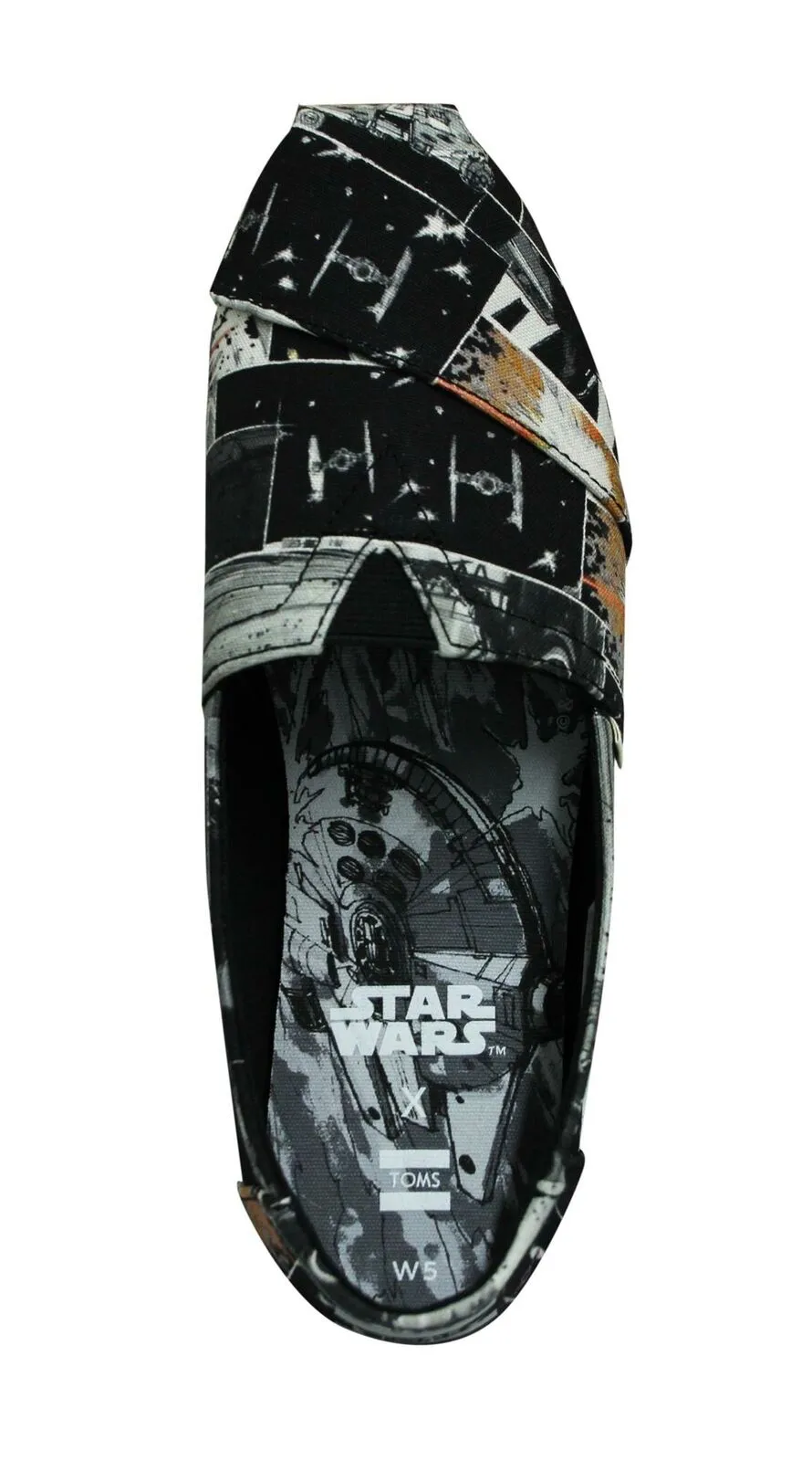 Toms x Star Wars Womens Black Espadrilles