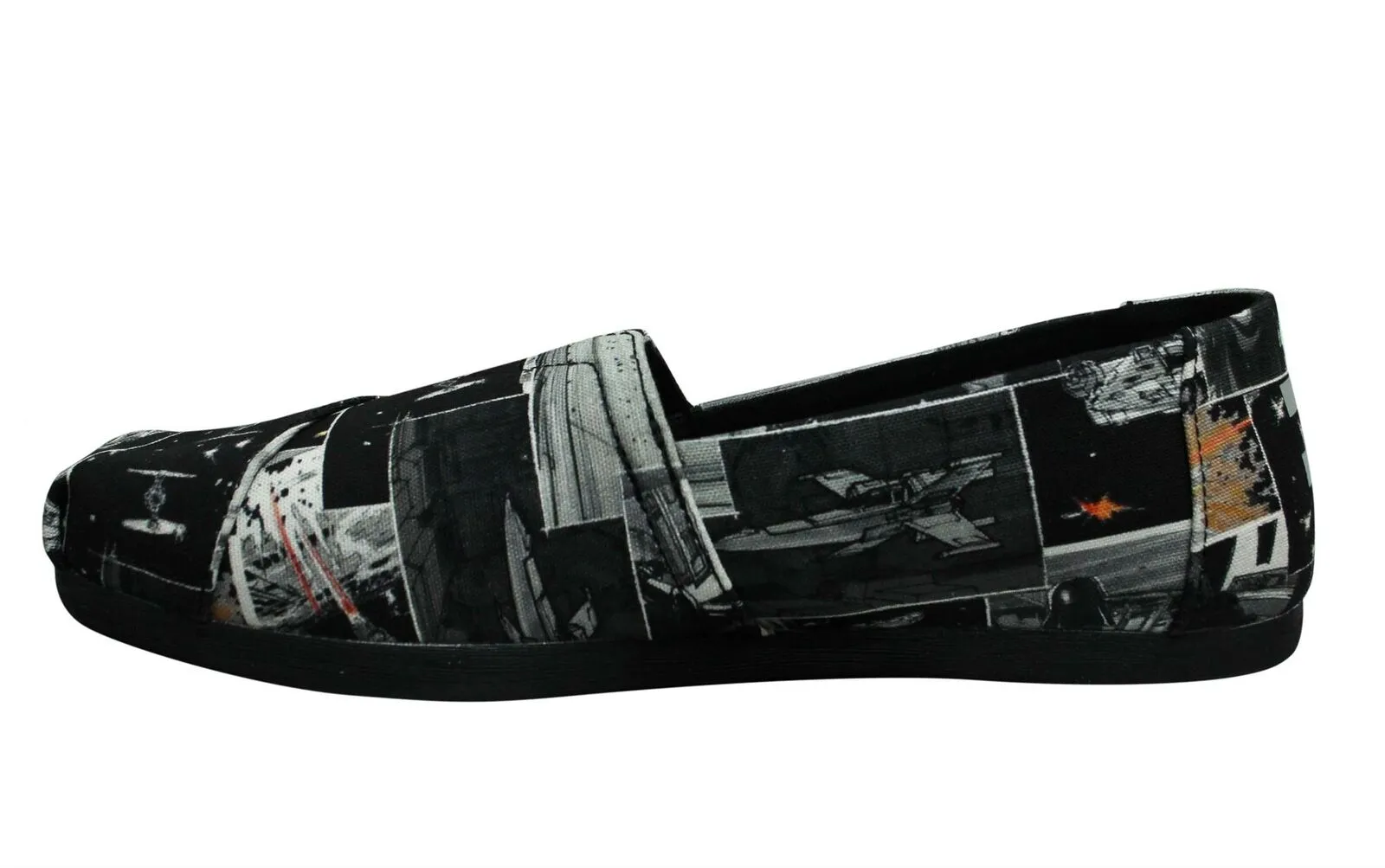 Toms x Star Wars Womens Black Espadrilles